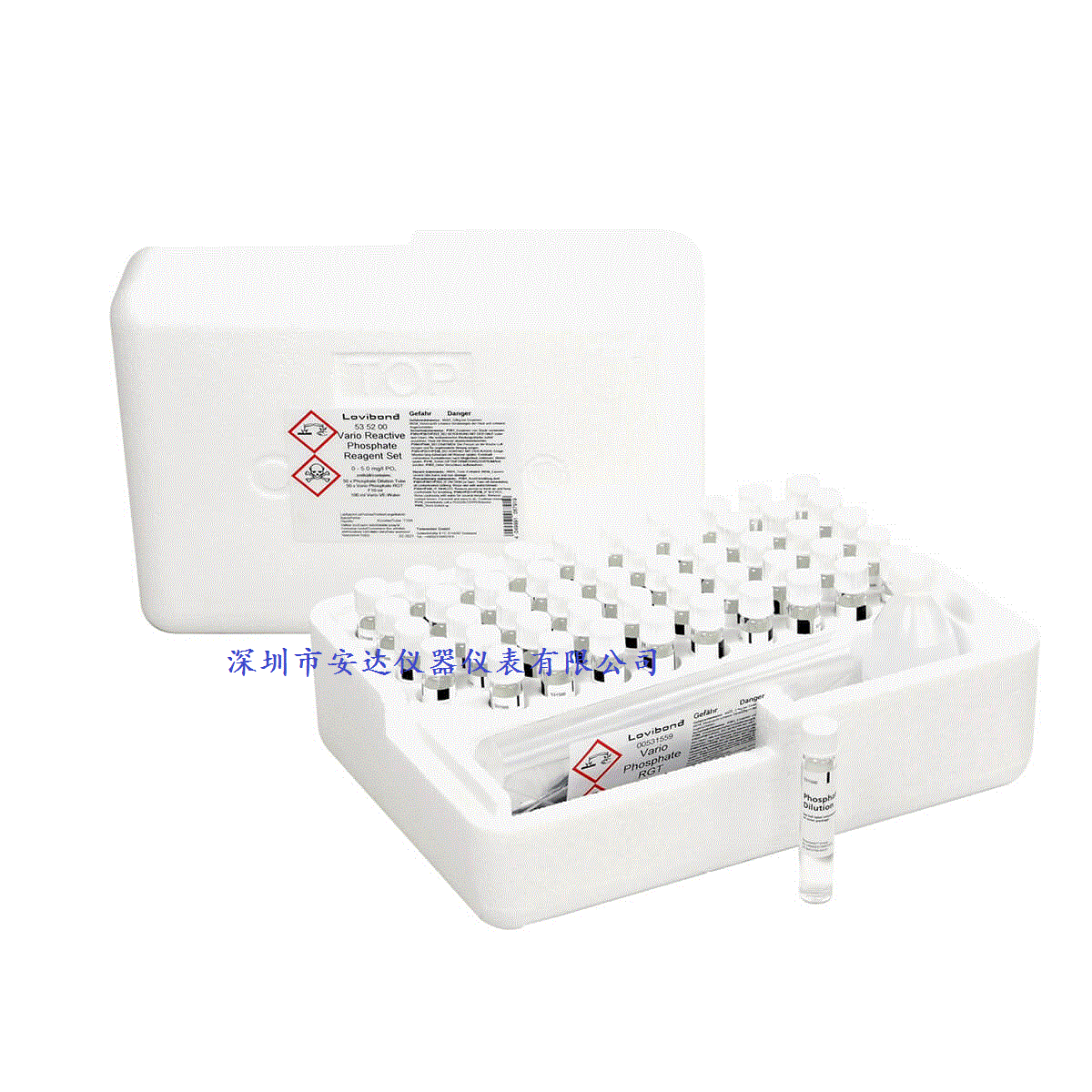 德國羅威邦535200磷酸鹽試劑0.06 to 5mg/L（ppm）